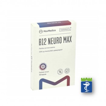MaxMedica B12 Neuro kapsule 30x1000µg
