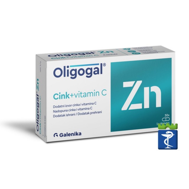 Oligogal Zn + Vit C Cps A30 Oligogal Zn + Vit C Cps A30