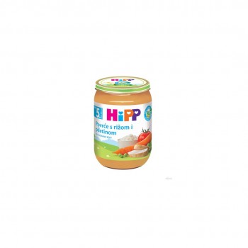 Hipp kaša  5+ piletina povrće pirinač 190g