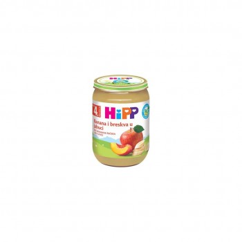 Hipp kaša  4+ jabuka banana breskva 190g