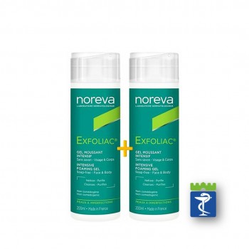 Noreva Exfoliac penasti gel 200ml 1+1 Noreva Exfoliac penasti gel 200ml 1+1