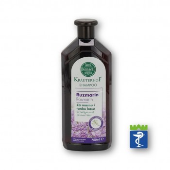 KrauterhoF šampon ruzmarin za masnu kosu 750ml