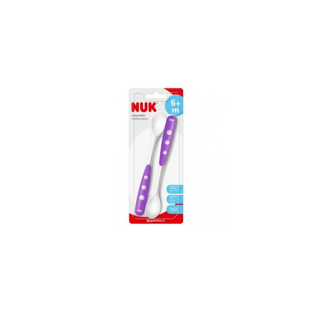 Nuk Plastične Kašike 2Kom 6M+