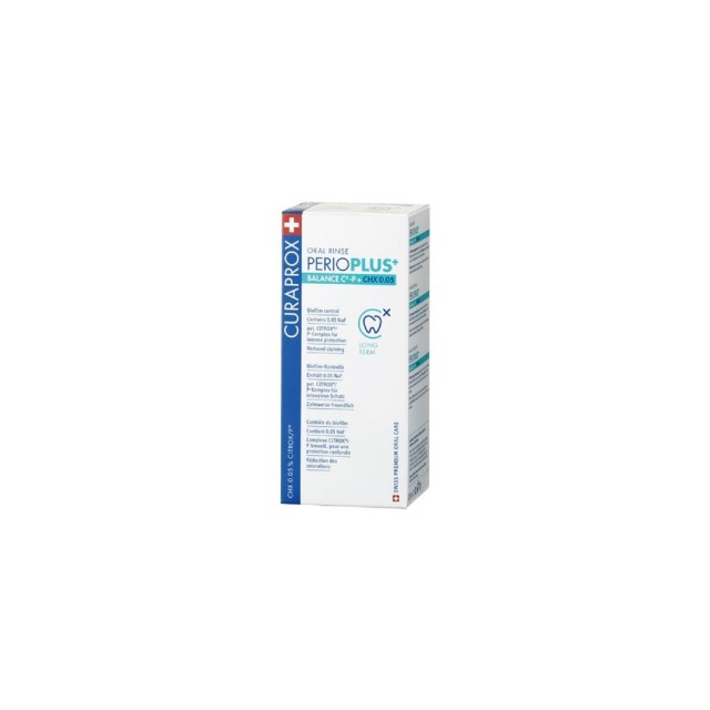 Curaprox Perio Plus+ Balance Chx 0.05 Tečnost Za Ispiranje Usta 200Ml Curaprox Perio Plus+ Balance Chx 0.05 Tečnost Za Ispiranje Usta 200Ml