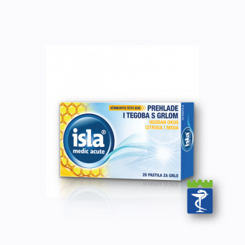 Isla medic acute citrus med pastile a20