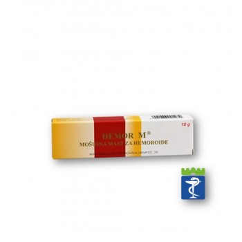 Hemor M mošusna mast za hemoroide 10g