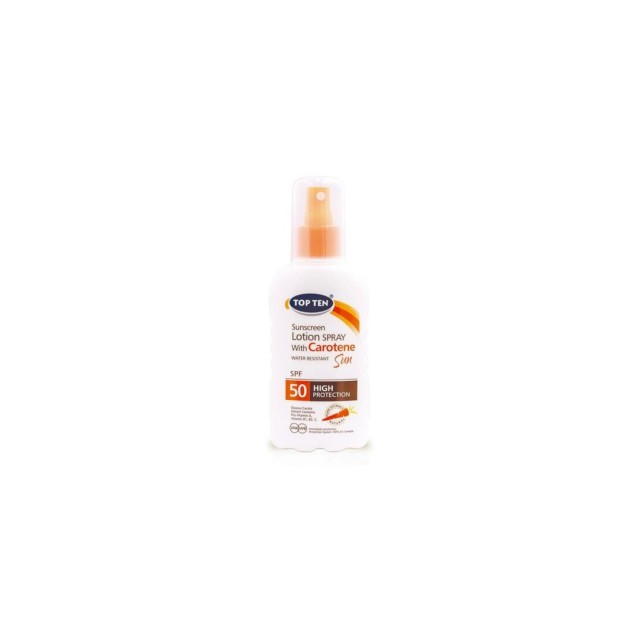 Top Ten Losion Spf50+ Spray 180Ml Top Ten Losion Spf50+ Spray 180Ml