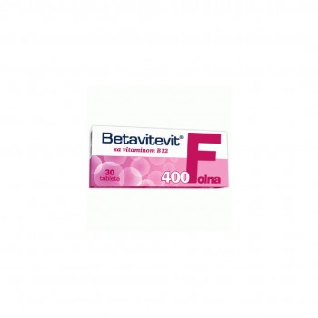 Betavitevit folna 400 +B12 tablete a30