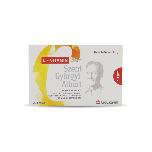 C-Vitamin 250Mg Direkt Kesica A20