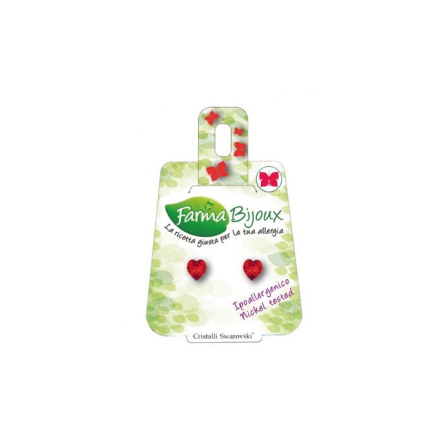 Bijoux Minđuša Crveno Srce