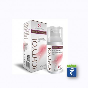 Crystal Derma Ihtiol white krem a30