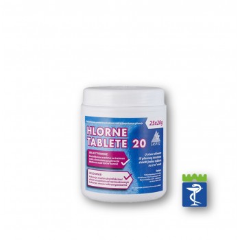 Hlorne tablete 25x20g 