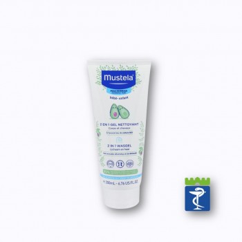 Mustela 2u1 šampon i gel za kupanje 200ml Mustela 2u1 šampon i gel za kupanje 200ml
