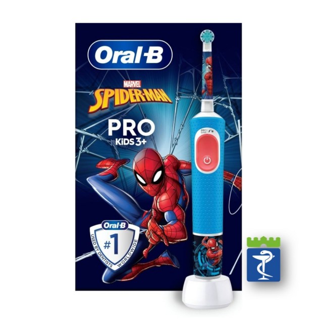 Oral-B Kids Vitality Pro Spiderman Električna Četkica Za Zube Oral-B Kids Vitality Pro Spiderman Električna Četkica Za Zube