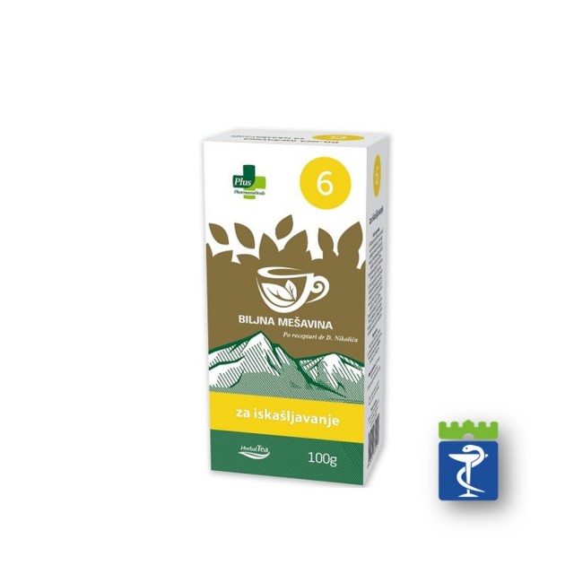 Čaj Biljna Mešavina 6 Za Iskašljavanje