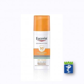 Eucerin SUN Oil Control Tonirani Gel-krem za zaštitu masne kože od sunca SPF 50+ tamni 50ml 87942