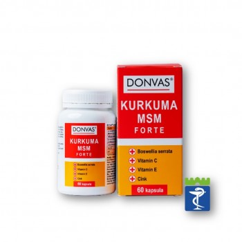 Kurkuma MSM forte kapsule a60