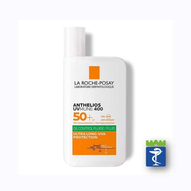 La Roche-Posay Anthelios Uvmune 400 Oil Control Fluid Za Masnu Kožu Spf50+ 50Ml La Roche-Posay Anthelios Uvmune 400 Oil Control Fluid Za Masnu Kožu Spf50+ 50Ml