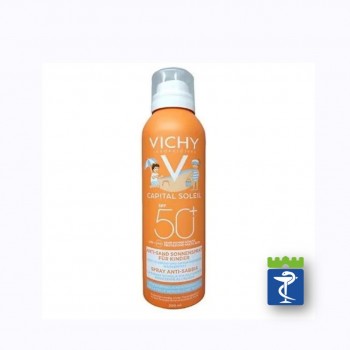 VICHY CAPITAL SOLEIL Dečiji sprej za zaštitu od sunca I protiv prilepljivanja peska na kožu SPF50+ 200ml