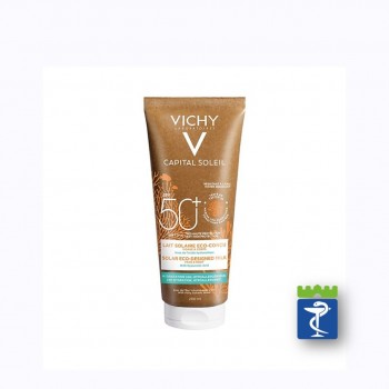 VICHY CAPITAL SOLEIL EKO Hidratantno mleko za zaštitu od sunca za lice i telo SPF50+ 200ml