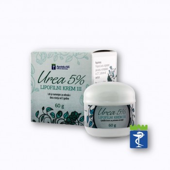 Urea 5% lipofilni krem III 60g